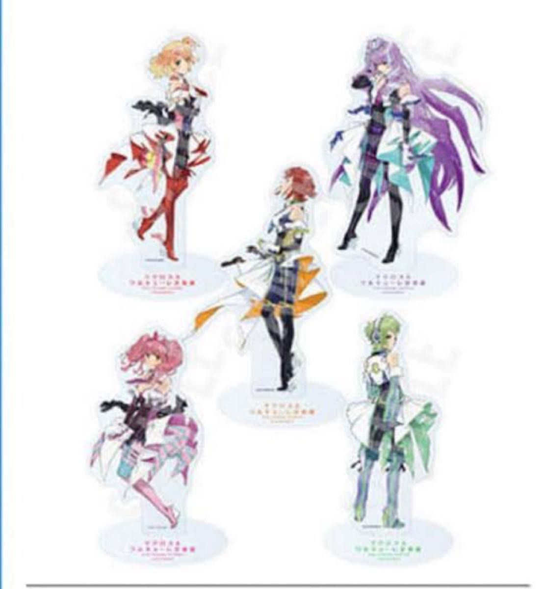 マクロスΔ ワルキューレ衣装展 アクリルスタンド アクリル マクロスΔ ワルキューレ衣装展 アクリルスタンド アクリル
