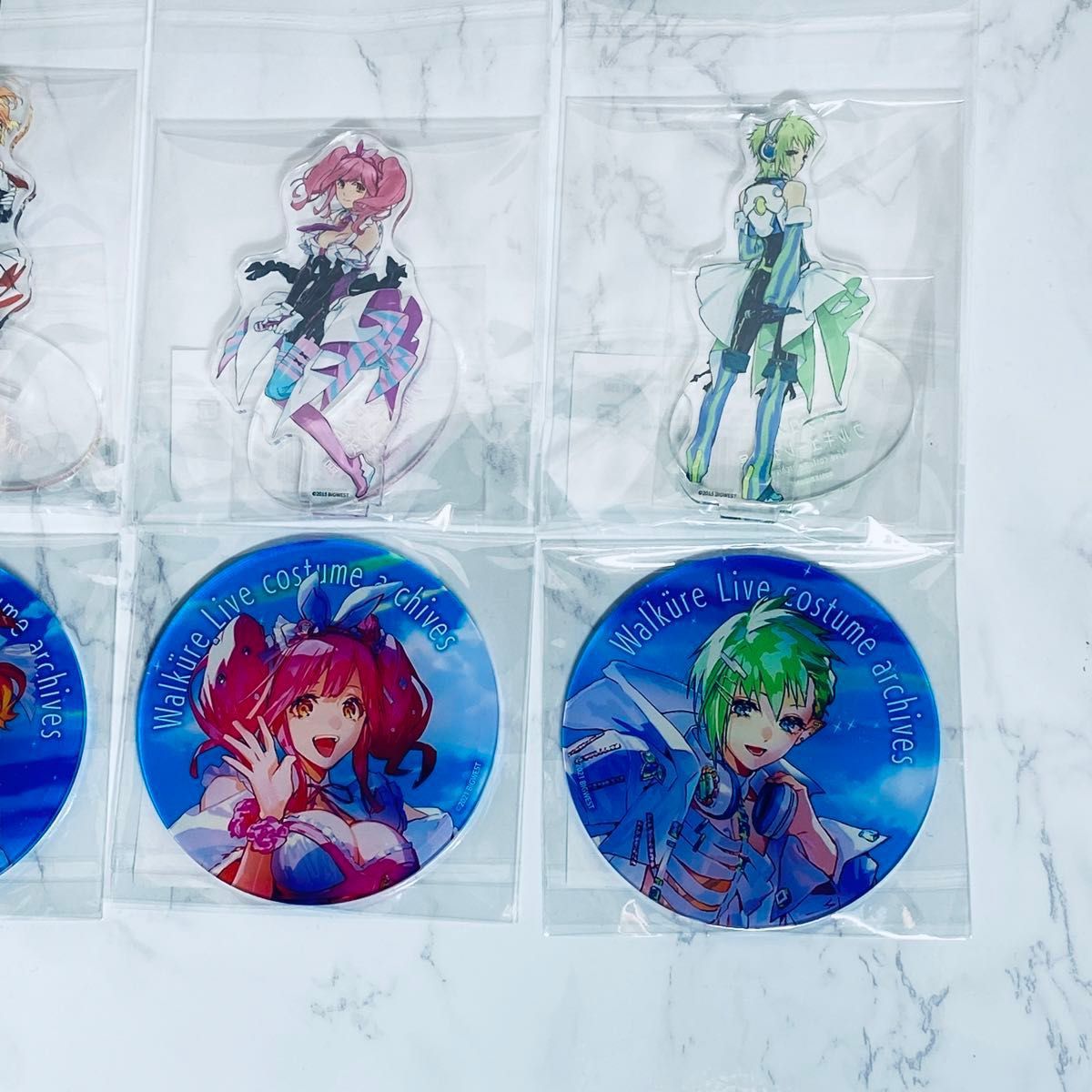 マクロスΔ ワルキューレ衣装展 アクリルスタンド アクリル マクロスΔ ワルキューレ衣装展 アクリルスタンド アクリル
