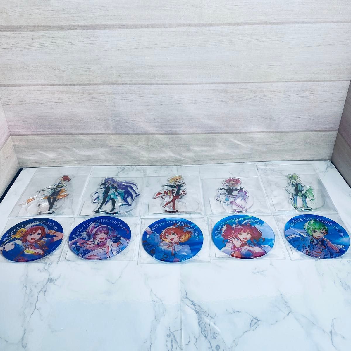 マクロスΔ ワルキューレ衣装展 アクリルスタンド アクリル マクロスΔ ワルキューレ衣装展 アクリルスタンド アクリル