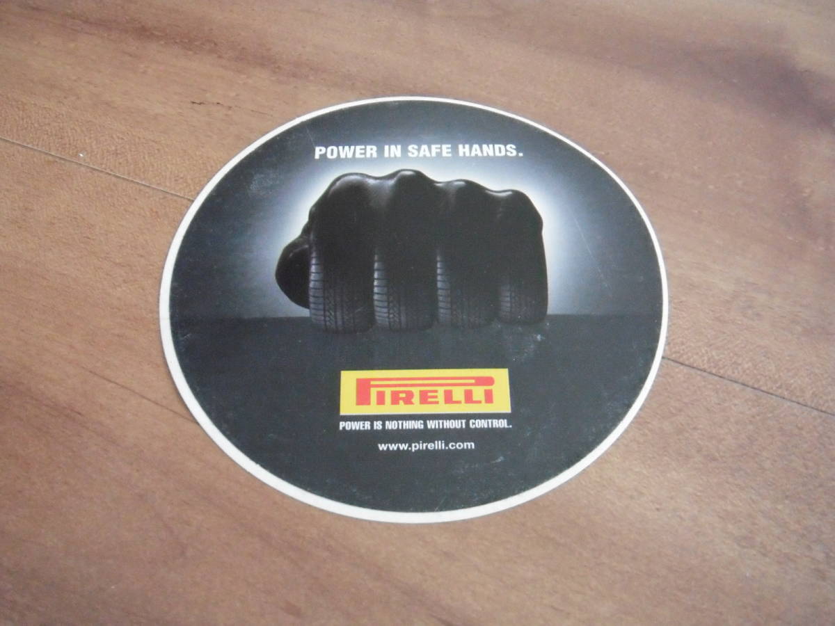 ピレリ　ステッカー　PIRELLI　イタリア　タイヤ_画像1