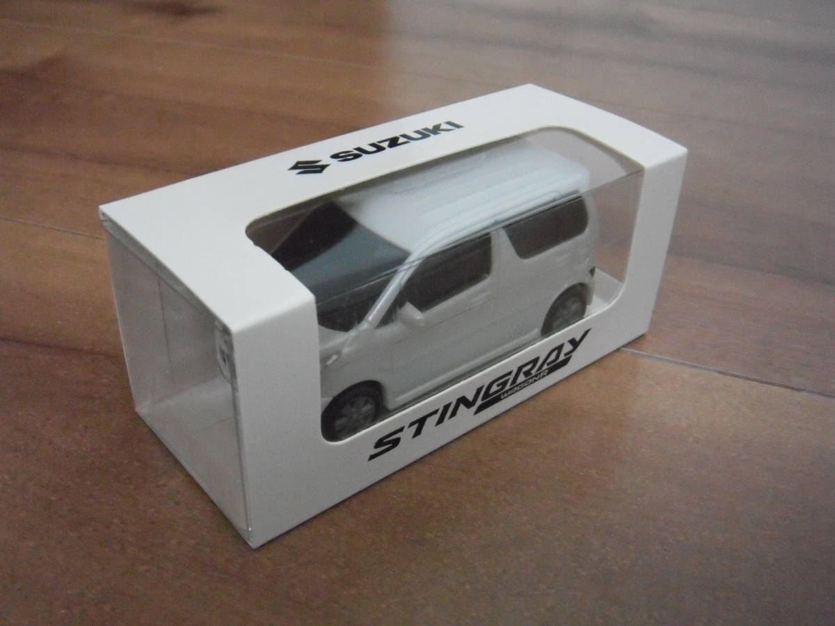 スズキ　ワゴンR　スティングレー　ミニカー　カラーサンプル　白　ホワイト　SUZUKI　WAGON R　STINGRAY_画像9