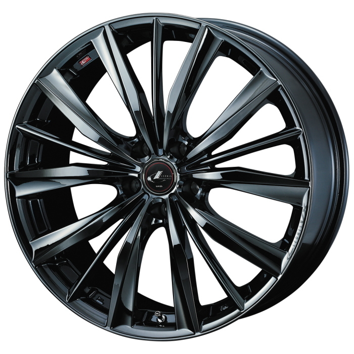 ノア ヴォクシー 80系3ナンバー ホイール 4本セット LEONIS VX BMC1 17インチ 7J+53 5H-114.3