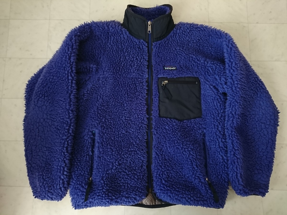 Patagonia Classic Retro Cardigan パタゴニア クラシックレトロカーディガン USA製 01フリース ジャケット レトロX アメリカ製_画像1