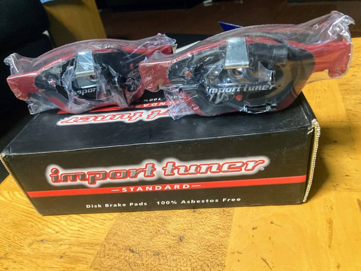 alfaromeo 156 初期型 フロントブレーキパッド import tuner 純正相当　新品　147　fiat Brava_画像3