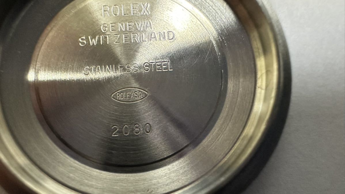 ロレックス ROLEX 純正品 DATEJUST36 2080 裏ふた蓋ケースバック ロレックス ROLEX 純正品 DATEJUST36 2080 裏ふた蓋ケースバック