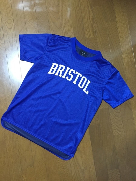 美品☆【F.C.Real Bristol】MESH TEE メッシュTシャツ S　FCRB-150011 エフシーレアルブリストル