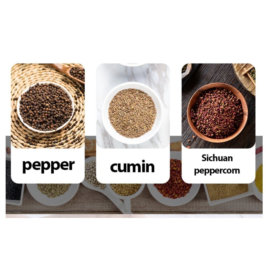 pepper Mill M size salt Mill manual seasoning grinder lock salt . adjustment spice 