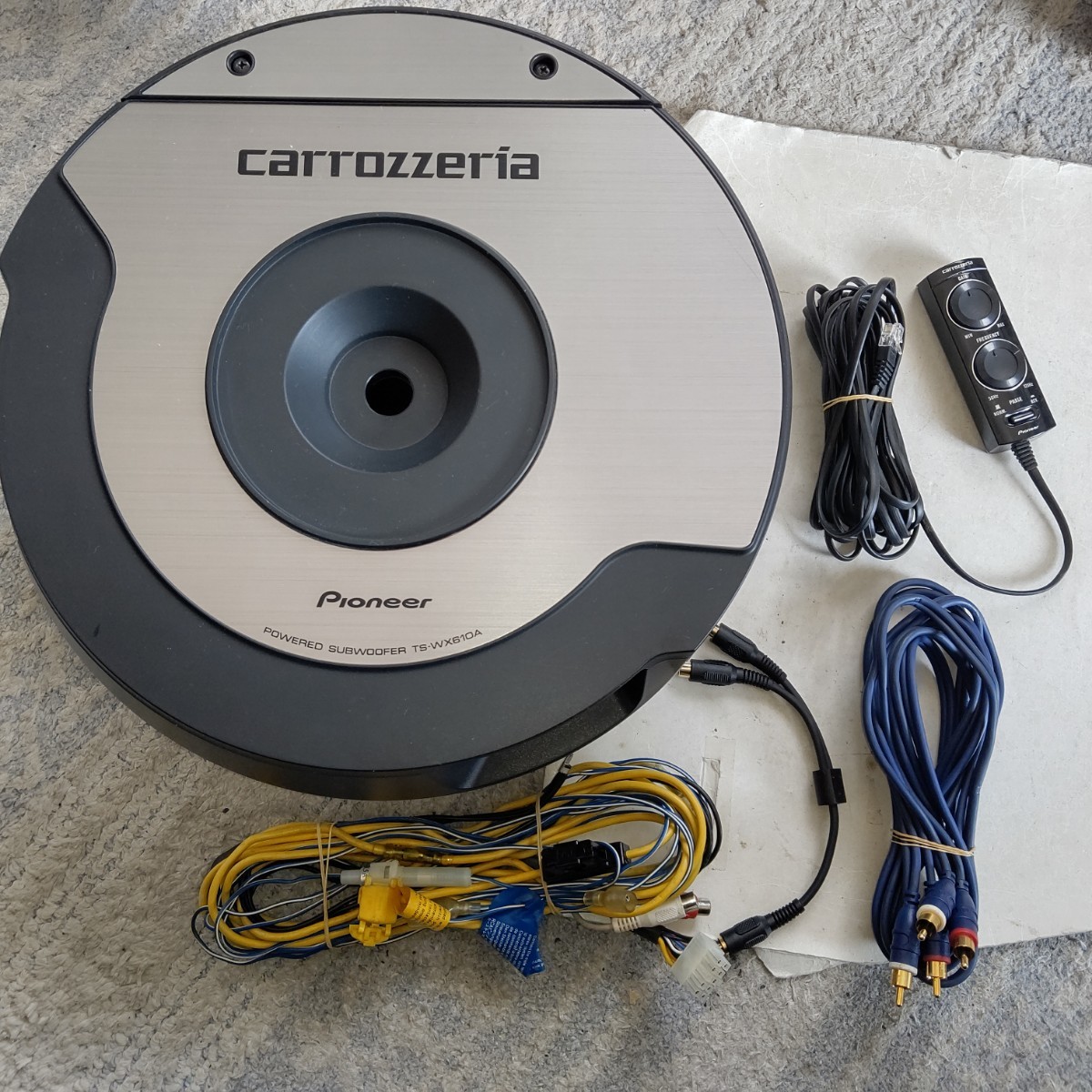 カロッツェリア パワードサブウーファー TS-WX610A 動作品 カロッツェリア パワードサブウーファー TS-WX610A 動作品