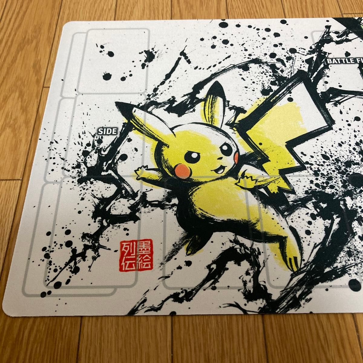 ポケモンカード プレイマット 墨絵列伝 ピカチュウ レックウザ ポケモンカード プレイマット 墨絵列伝 ピカチュウ レックウザ
