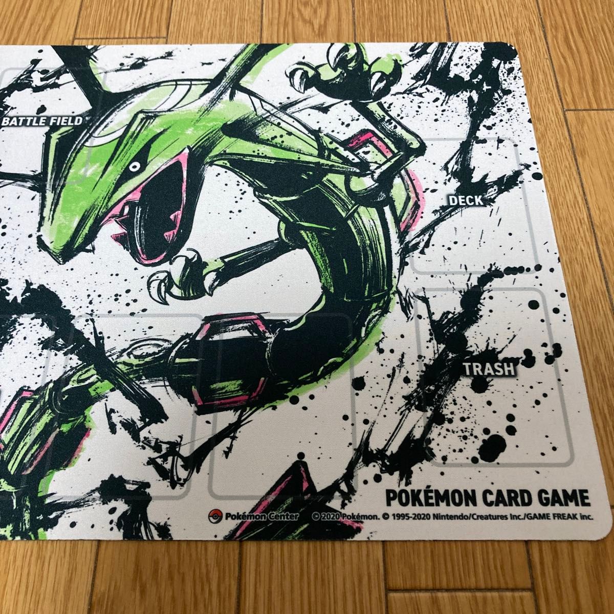 ポケモンカード プレイマット 墨絵列伝 ピカチュウ レックウザ ポケモンカード プレイマット 墨絵列伝 ピカチュウ レックウザ