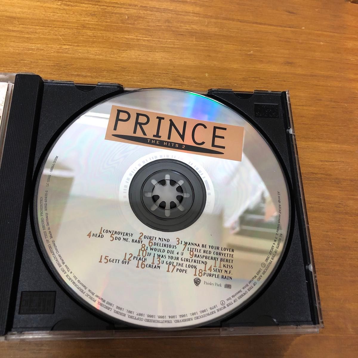 CD PRINCE THE HITS2ベストアルバム