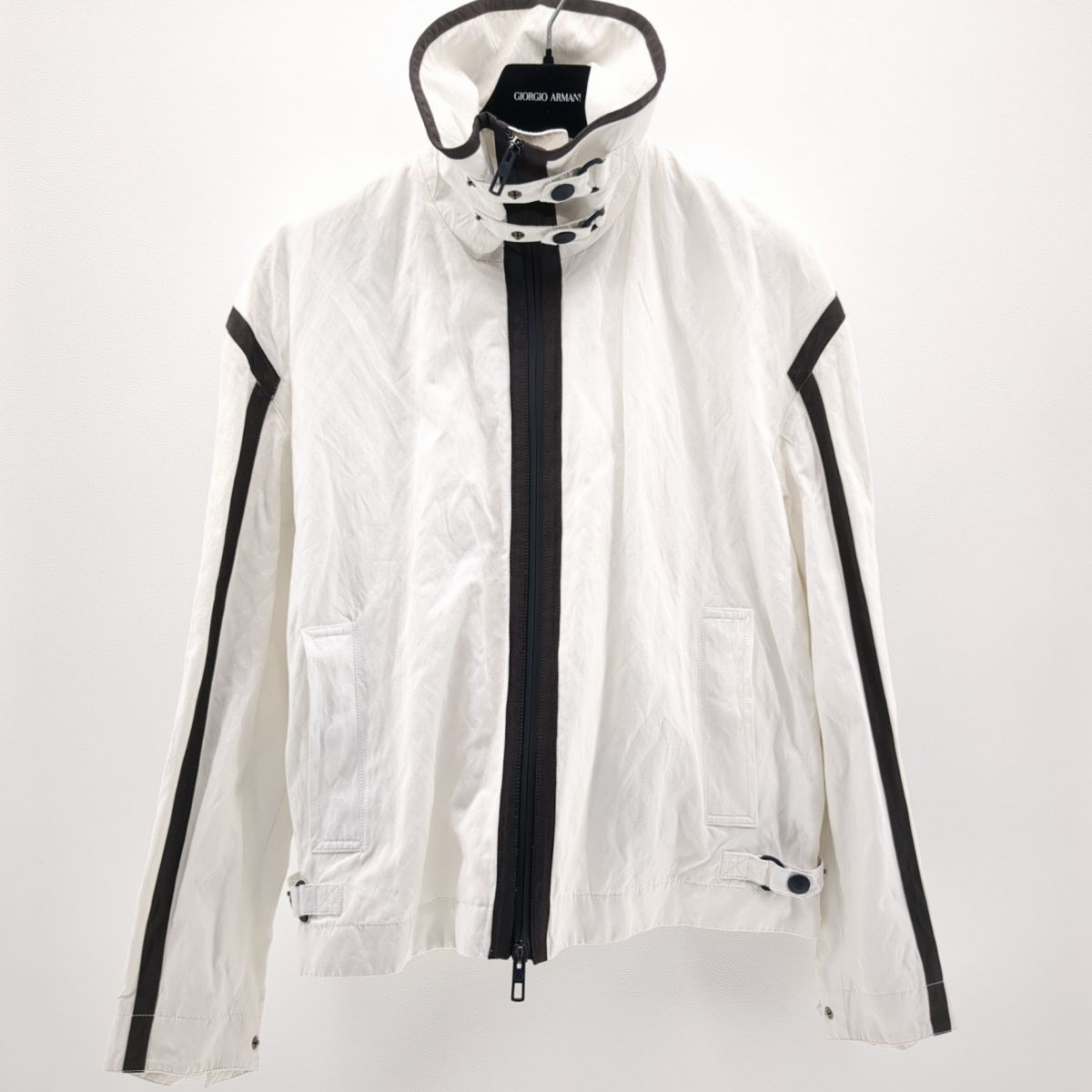 GIORGIO ARMANI ジャケット ホワイト SIZE 48 メンズ ジョルジオアルマーニ ◆3109/宮竹店