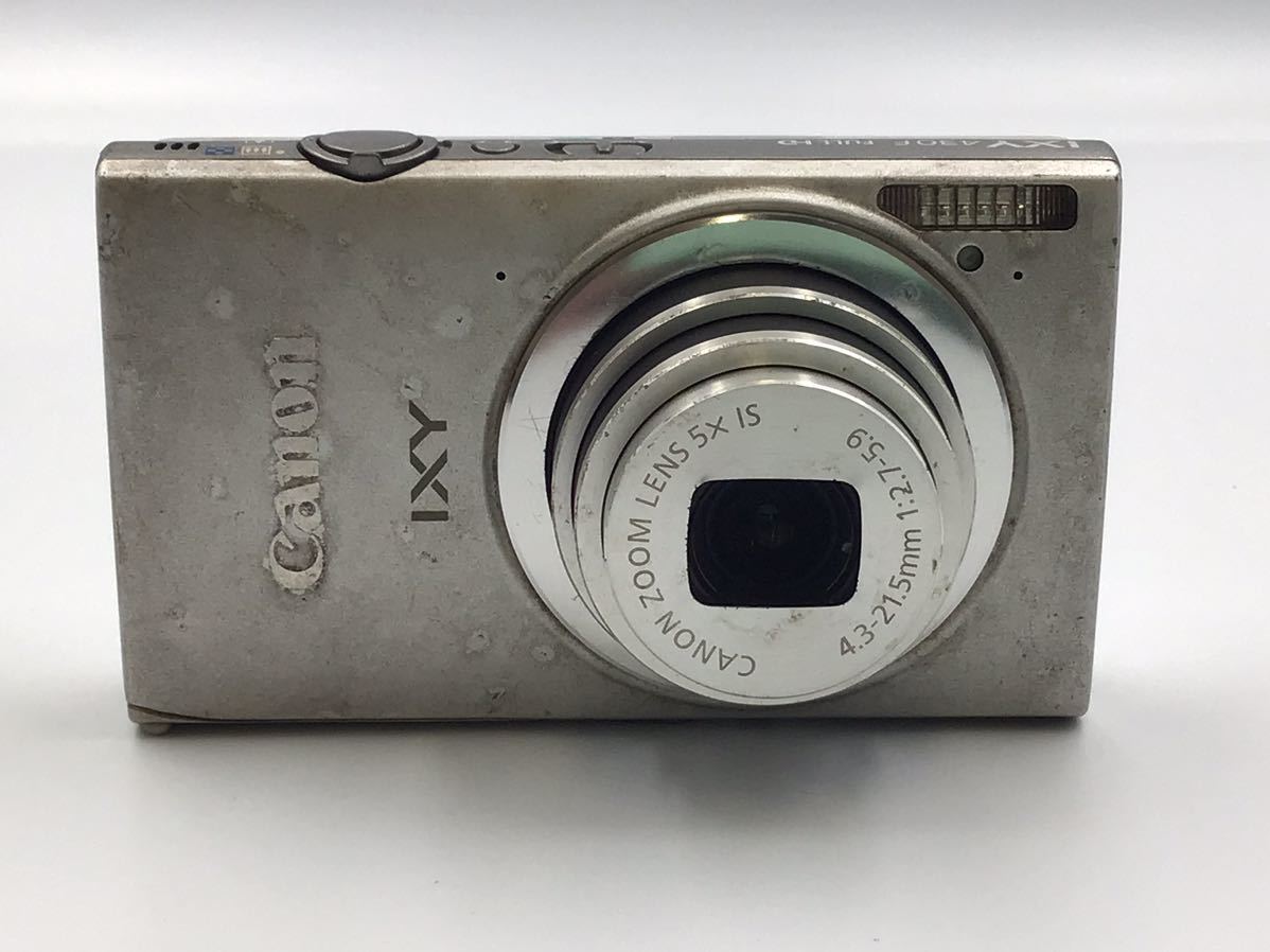 3824 【動作品】 Canon キャノン IXY 430F コンパクトデジタルカメラ バッテリー付属_画像2