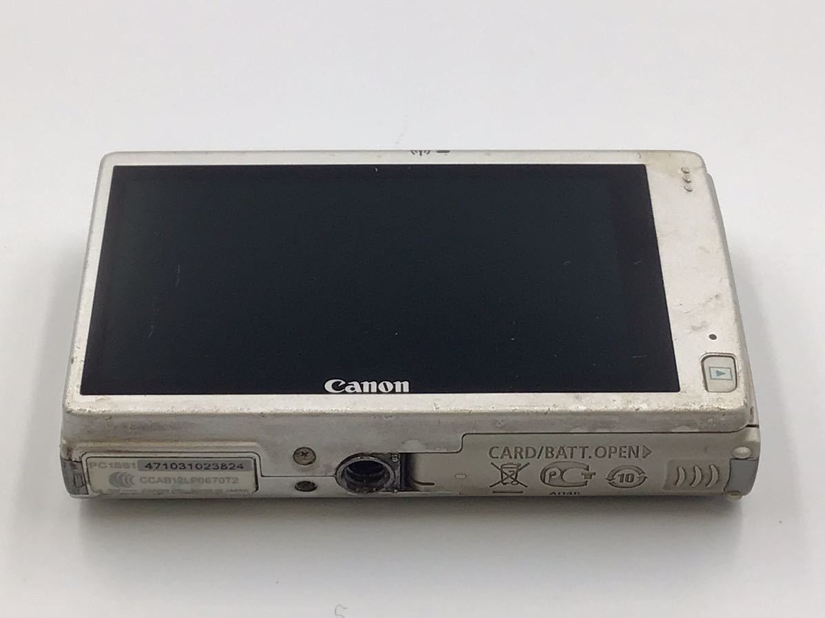 3824 【動作品】 Canon キャノン IXY 430F コンパクトデジタルカメラ バッテリー付属_画像8