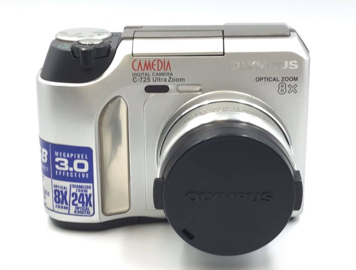 4981 【動作品】 OLYMPUS オリンパス CAMEDIA C-725 Ultra Zoom コンパクトデジタルカメラ 電池式_画像1