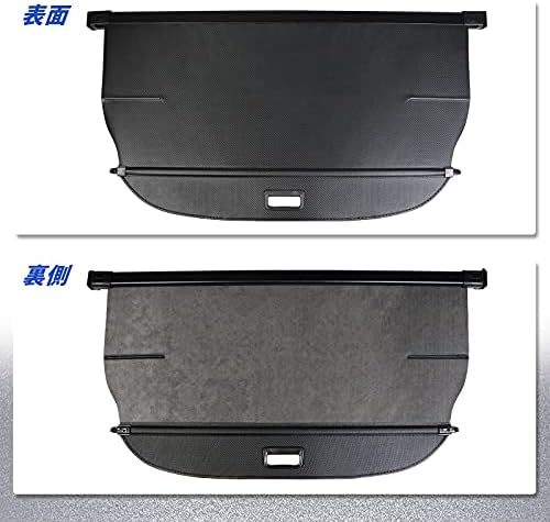 サイズ: カーボン調標準版 新型RAV4 XA50系 トノカバー ラゲージ収納 ロールシェード プライバシー保護 トランクバイザの画像5