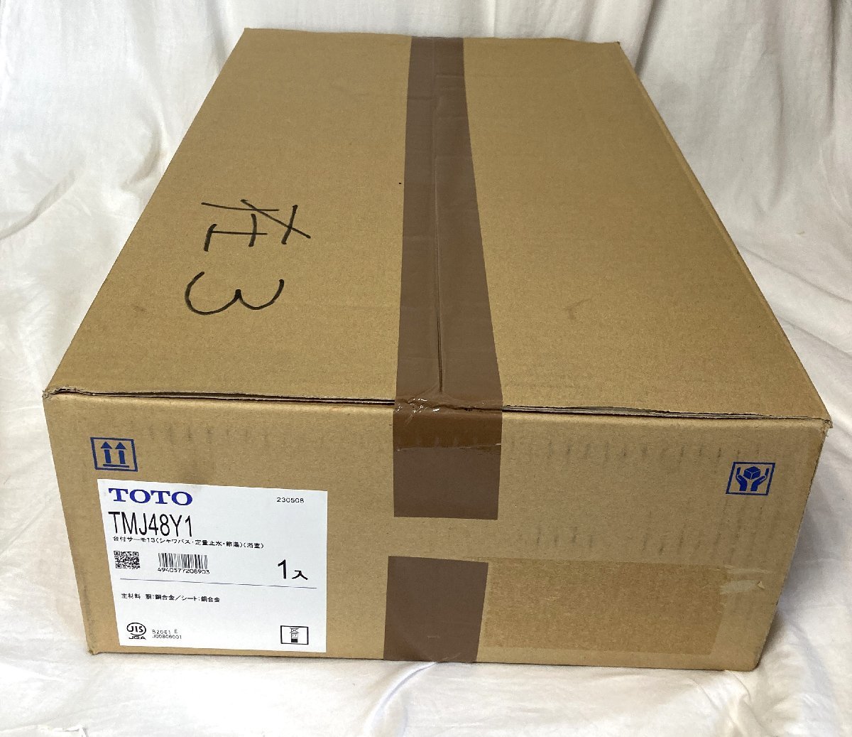 ☆TOTO TMJ48Y1 台付サーモ13 定量止水式台付サーモスタット水栓 コンフォートウエーブ1モード◆浴室シャワー水栓24,991円_画像2