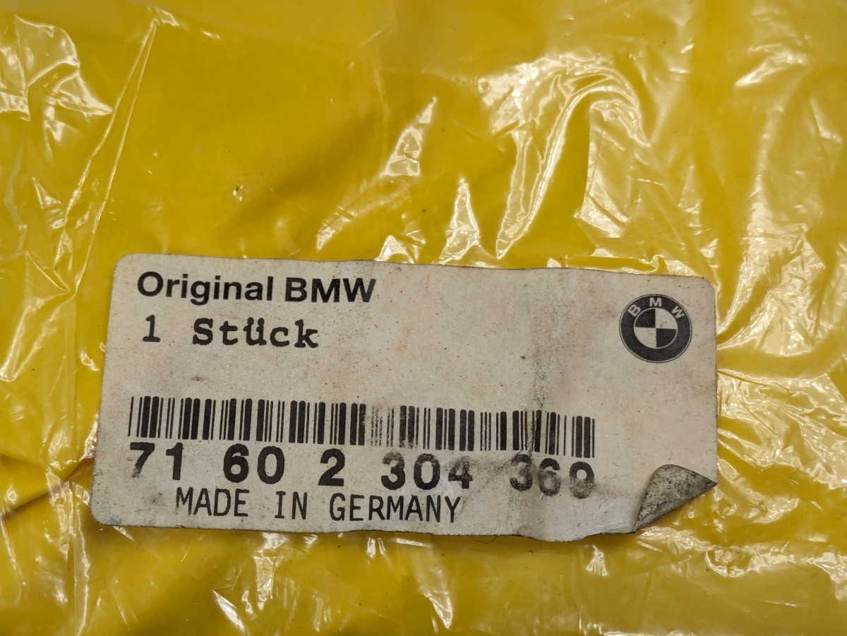 71602304369 BMW純正オプション タンクバックカバー レインカバー 黄色 30Lの画像9