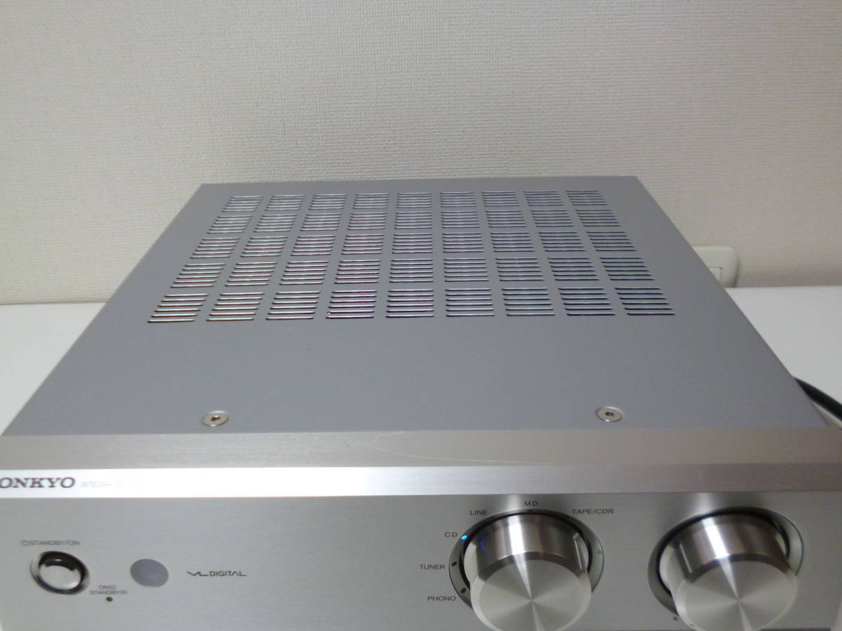 動作品】ONKYO(オンキョー) A-933(S) 高性能単品デジタル 動作品】ONKYO(オンキョー) A-933(S) 高性能単品デジタル