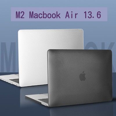 【ブラック】MacBook Air 13 M2 2022 保護ケース カバー ハードケース Air13 A2681 13.6インチ