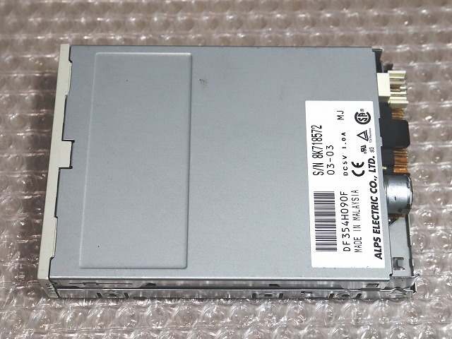 ■ 中古 3.5インチ フロッピーディスクドライブ　ALPS電気　DF354H090F_3.5 FDドライブ ALPS電気 DF354H090F