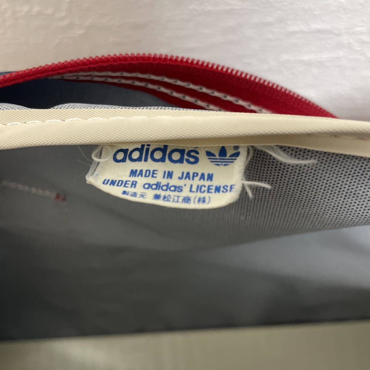 超希少！！80sヴィンテージ　adidas Boston Bag 日本製　アディダス 当時物 ボストンバッグ スポーツバック _画像9