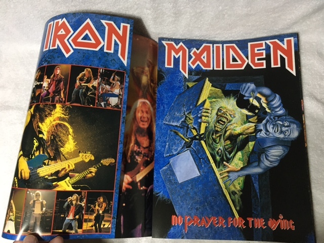 IRON MAIDEN アイアン・メイデン no PRAYER ON THE ROAD 1990/91 japan tour コンサート パンフレット 日本版 の画像6