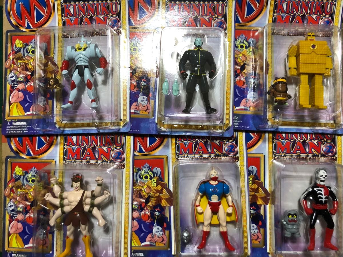 KINNIKUMAN ACTION FIGURE COLLECTION2 キン肉マン アクションフィギュア コレクション2 全6種