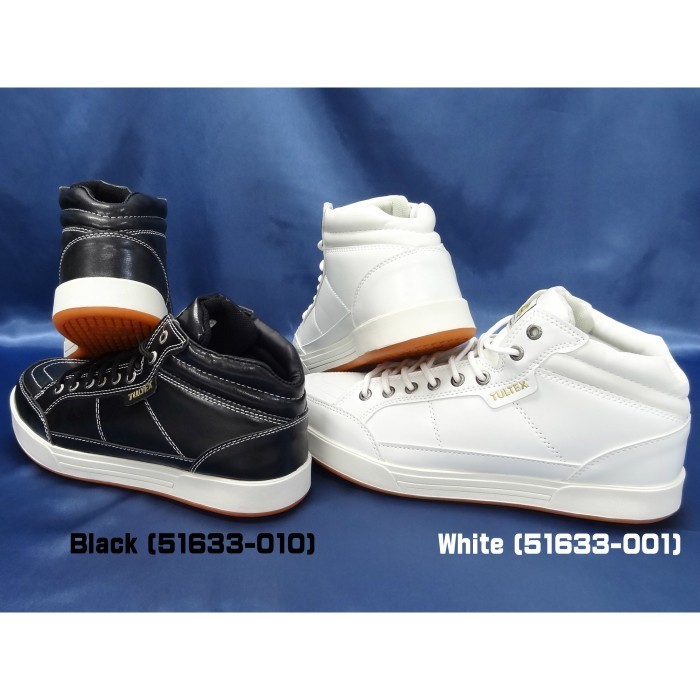 安全靴 [ 51633 TULTEX AITOS ] 作業靴 アイトス タルテックス ミドルカット ホワイト ブラック 【Y!】_画像3