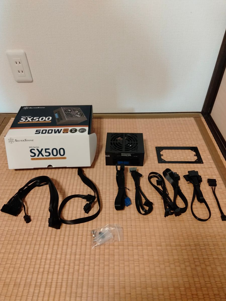 SFX電源 シルバーストーン SST-SX500-G rev 長尾製作所ATX電源アダプター