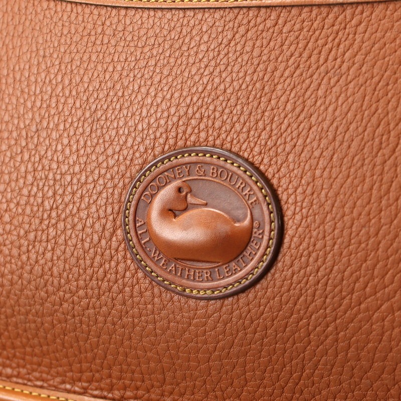 MF5604*USA製*ドゥーニー＆バーク DOONEY＆BOURKE*レザー ショルダーバッグ*クロスボディバッグ*斜め掛け*ブラウン*vintage_画像3