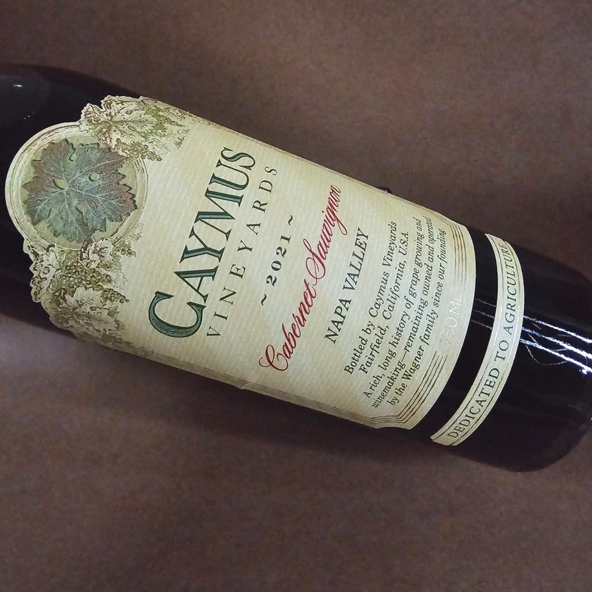 Caymus ケイマス ヴィンヤーズ カベルネ ソーヴィニヨン 2021年 ナパ ヴァレー 赤ワイン カリフォルニア