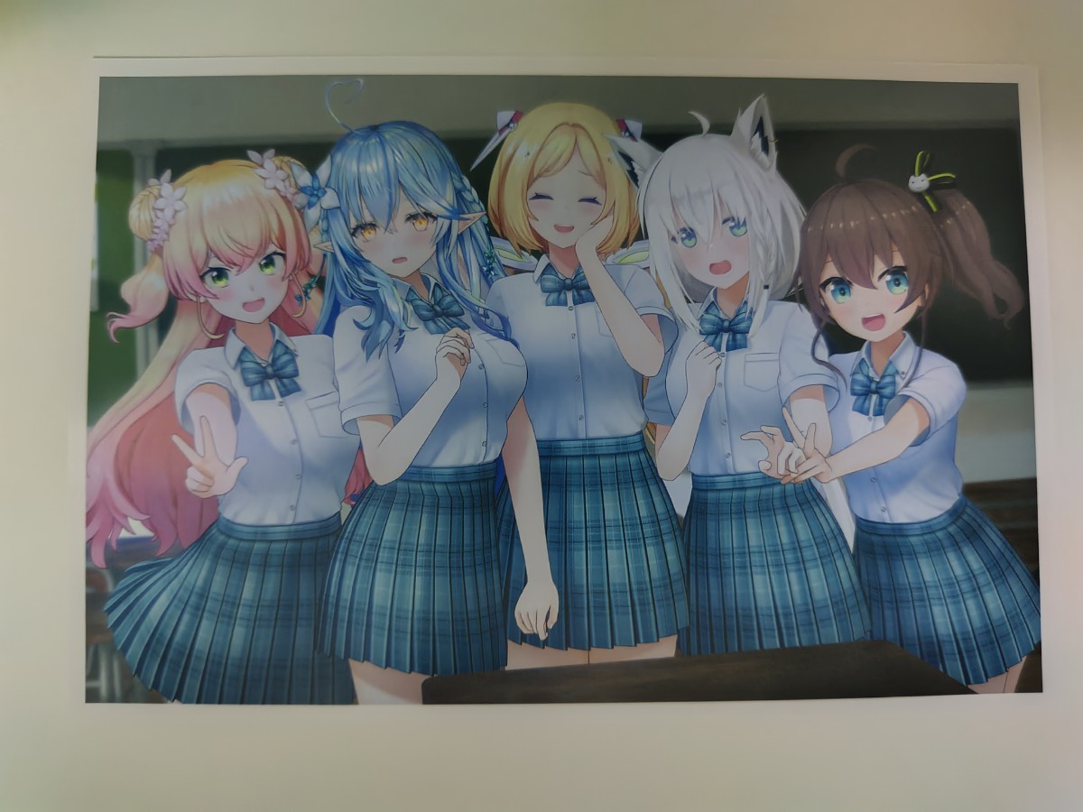 自撮り風ポストカード hololive ERROR (ホロライブ 桃鈴ねね 自撮り風ポストカード hololive ERROR (ホロライブ 桃鈴ねね