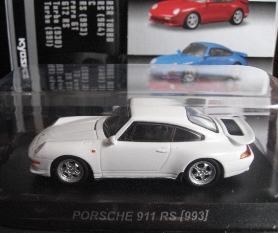 京商　サンクス　ポルシェ６　９１１ＲＳ（９９３）　白　　_画像1