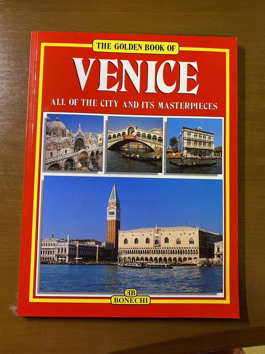 中古ガイドブック本！英語版/ベネチア観光ガイド本/昔ベネチアにて購入しました。_画像1