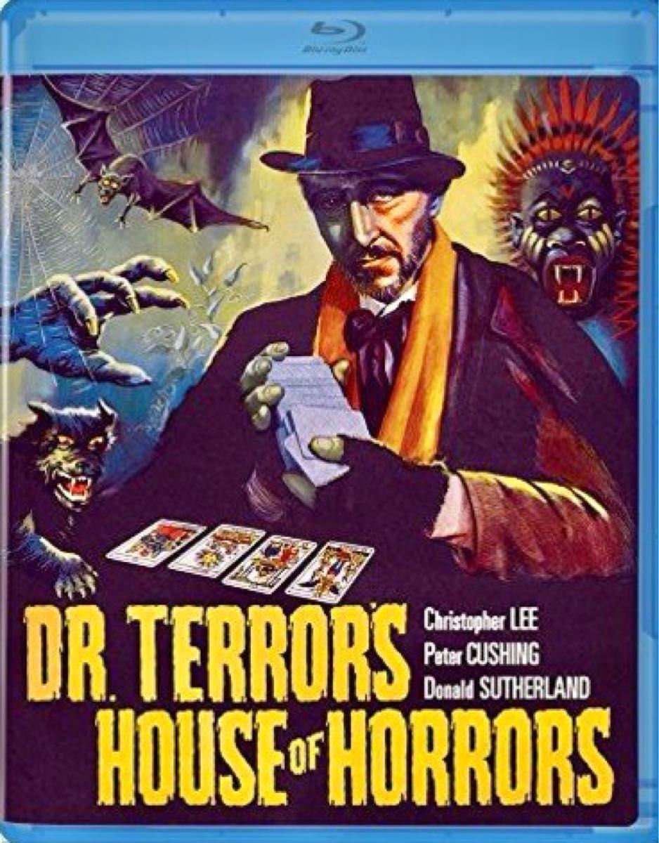 『Dr. Terror's House of Horrors』クリストファー・リー　北米版Blu-ray 