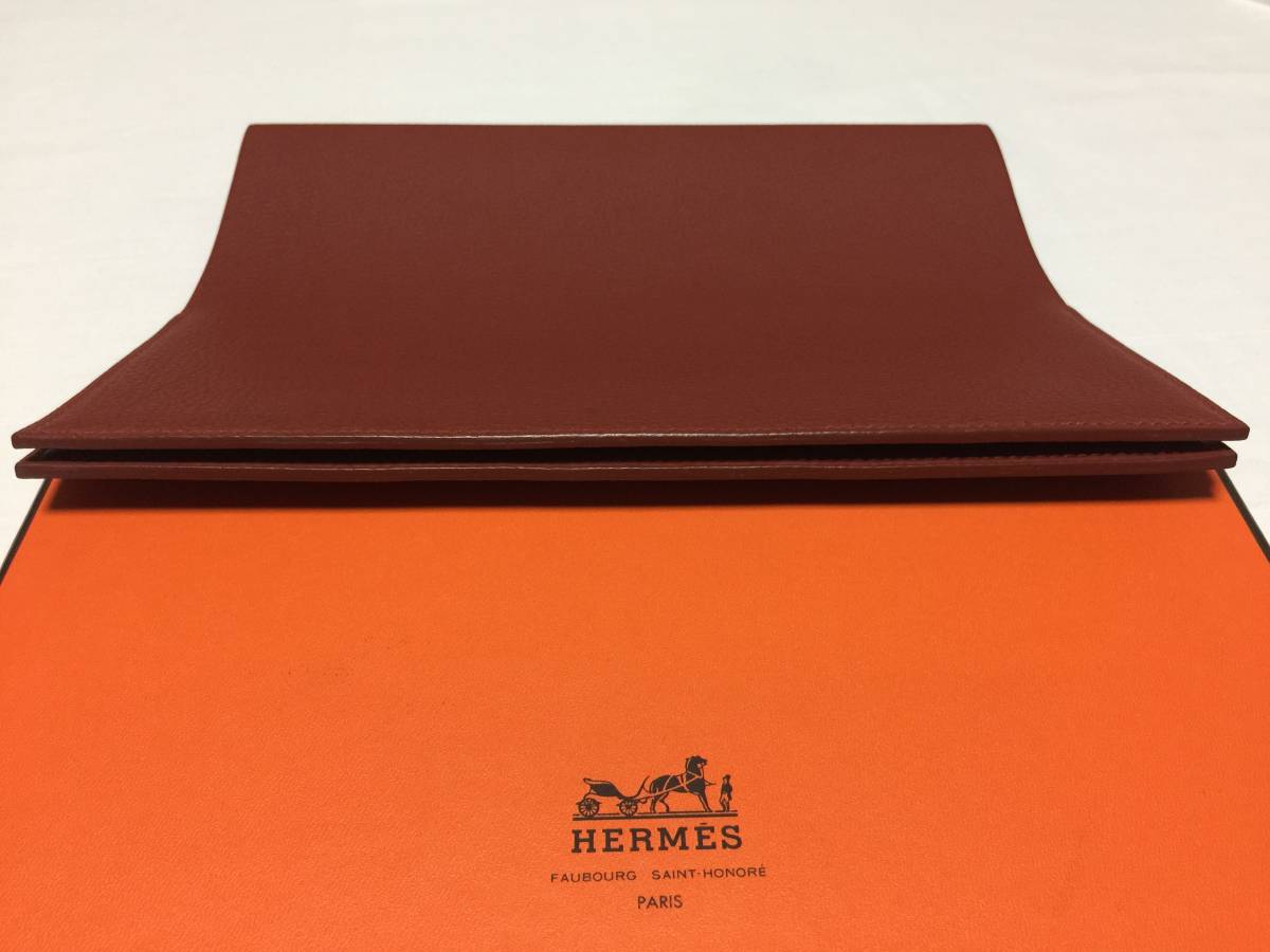 【HERMES】エルメス 本物・稀少 ノートカバー 正規リフィル アジェンダ スメニエ グローブトロッター 手帳 ブック ダイアリー お値打ち品_画像6