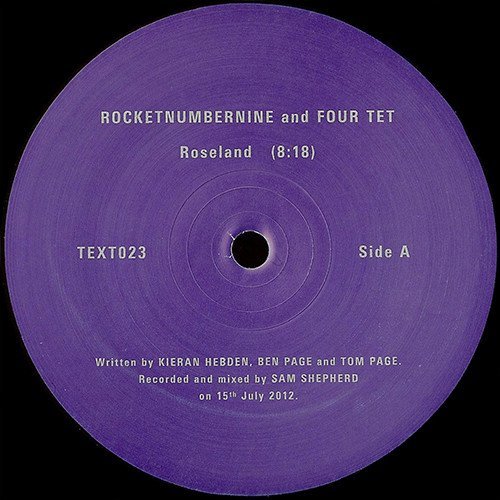 試聴あり★同梱可★Rocketnumbernine and Four Tet - Roseland [12”]スペーシードープ・ブレイクビーツ_画像1