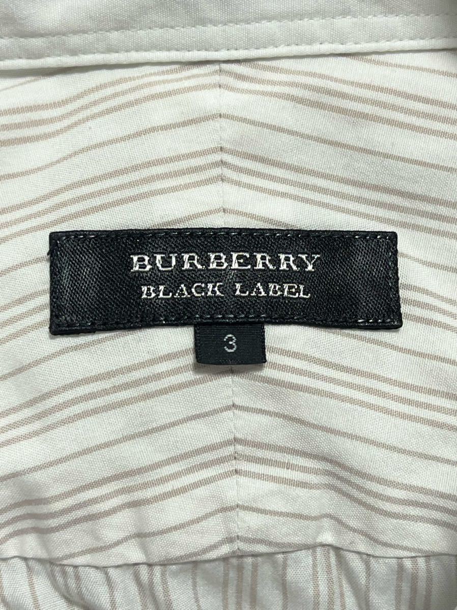  Burberry полоса рубашка с коротким рукавом три . association б/у одежда 