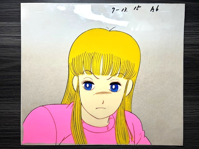 ストップ!! ひばりくん! 大空ひばり セル画 動画 原画 江口寿史 ストップ!! ひばりくん! 大空ひばり セル画 動画 原画 江口寿史
