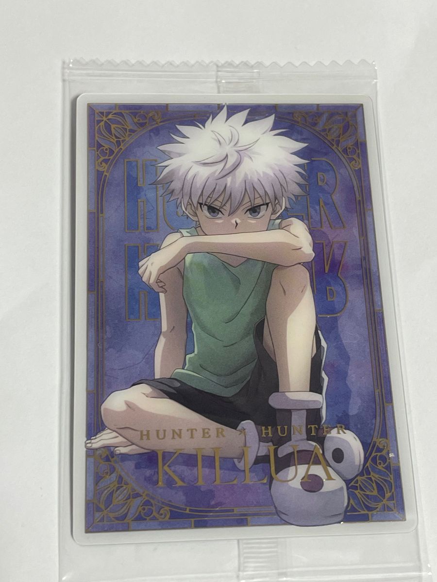 hunter×hunter イタジャガ メタリックプラカード キルア SP hunter×hunter イタジャガ メタリックプラカード キルア SP