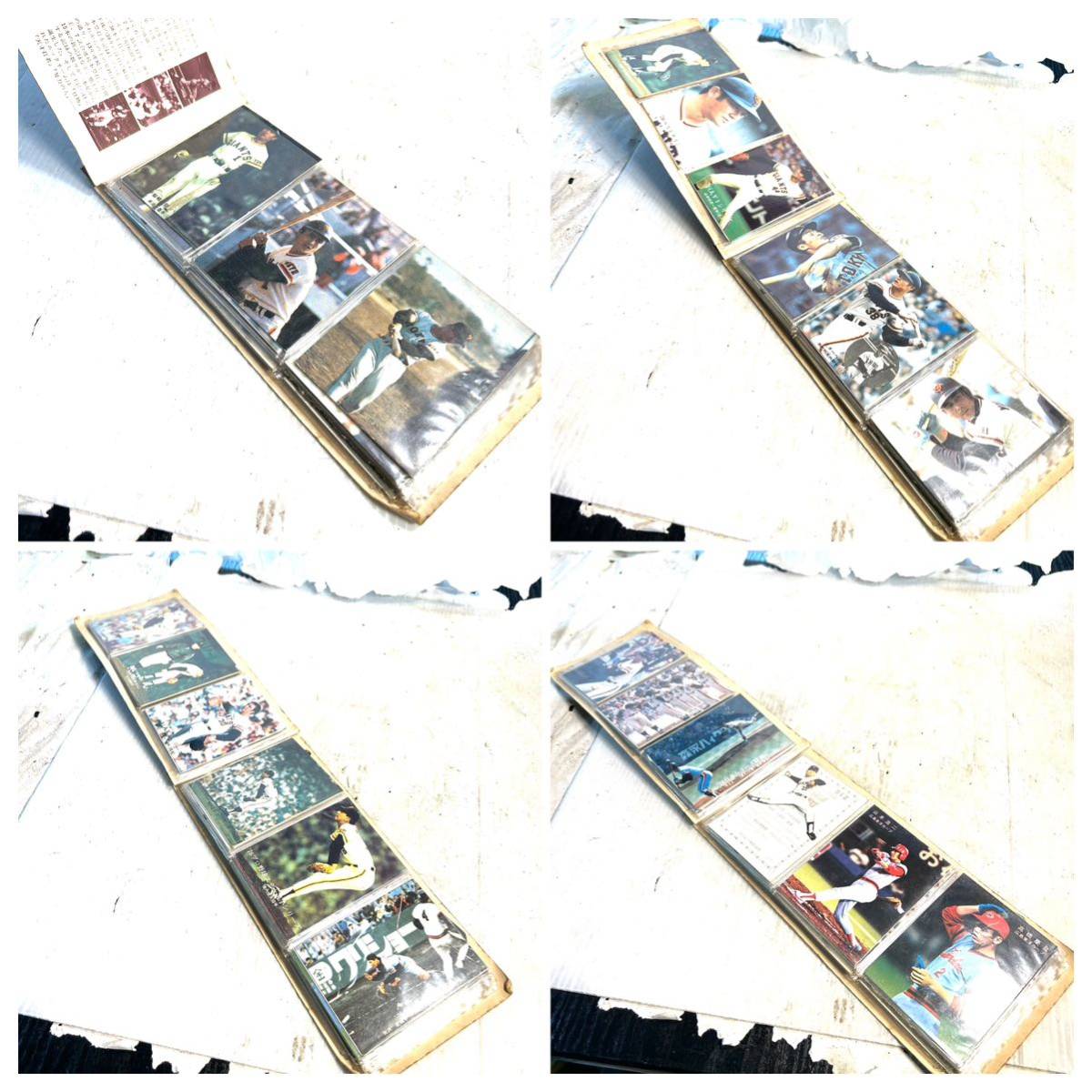 希少 カルビー ベースボールカード アルバム　昭和レトロ プロ野球カード 当時物 (B2809)_画像2