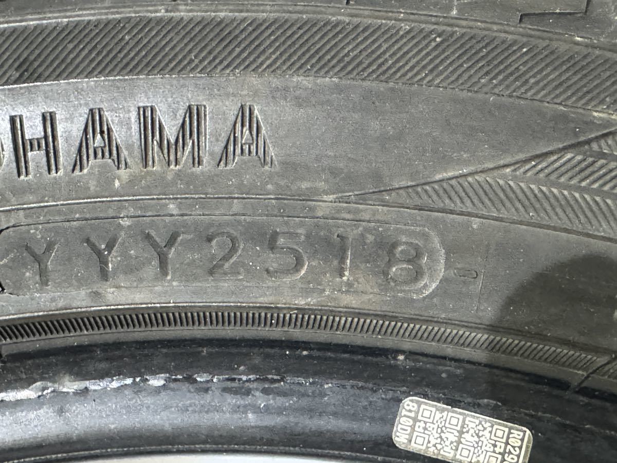 A267 2018製 YOKOHAMA iceGUARD iG50PLUS 165/55R15 スタッドレスタイヤ　4本　7分山_画像9