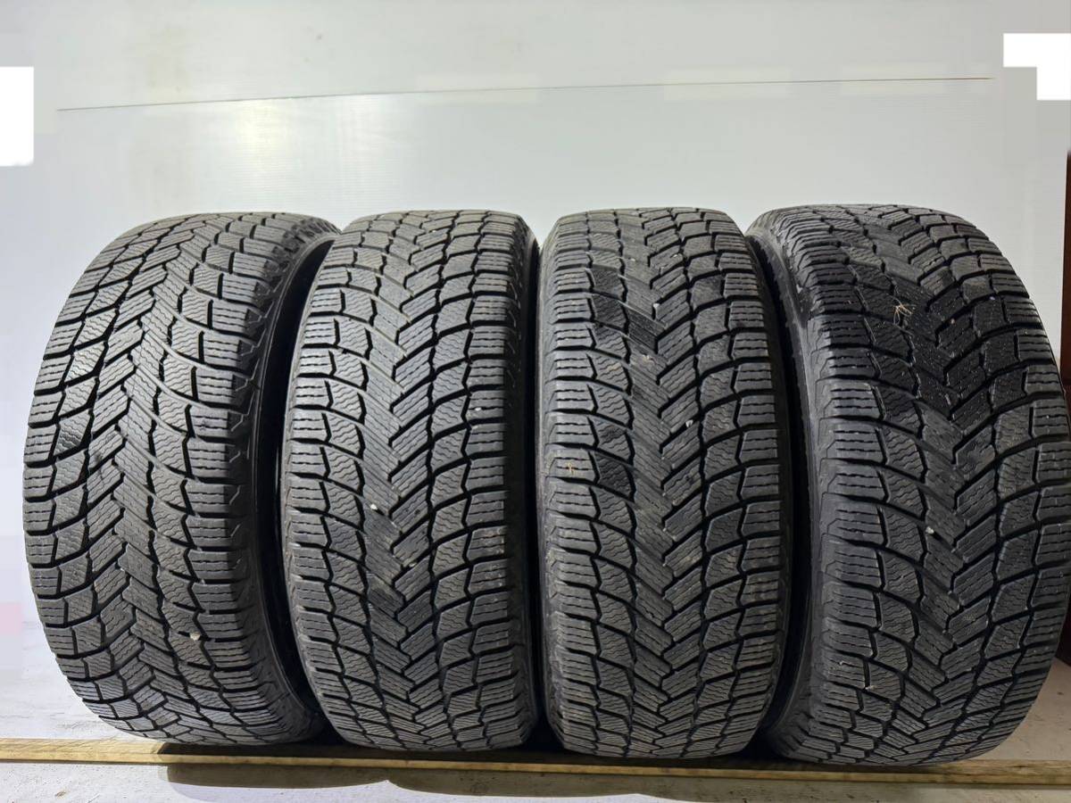 A381 2020製　ミシュラン X-ICE SNOW 225/50R17 スタッドレスタイヤ　4本　7分山_画像1