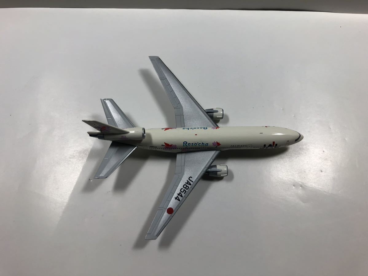 1/400 デアゴスティーニ JAL旅客機コレクション 31号 ダグラス DC-10-40 開封済 中古品 冊子なし_画像6