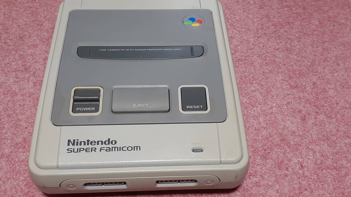 ◇　ＳＦＣ　【スーパーファミコン本体のみ　前期型　1/⑥　コンデンサー交換/オーバーホール済】動作保証_画像1