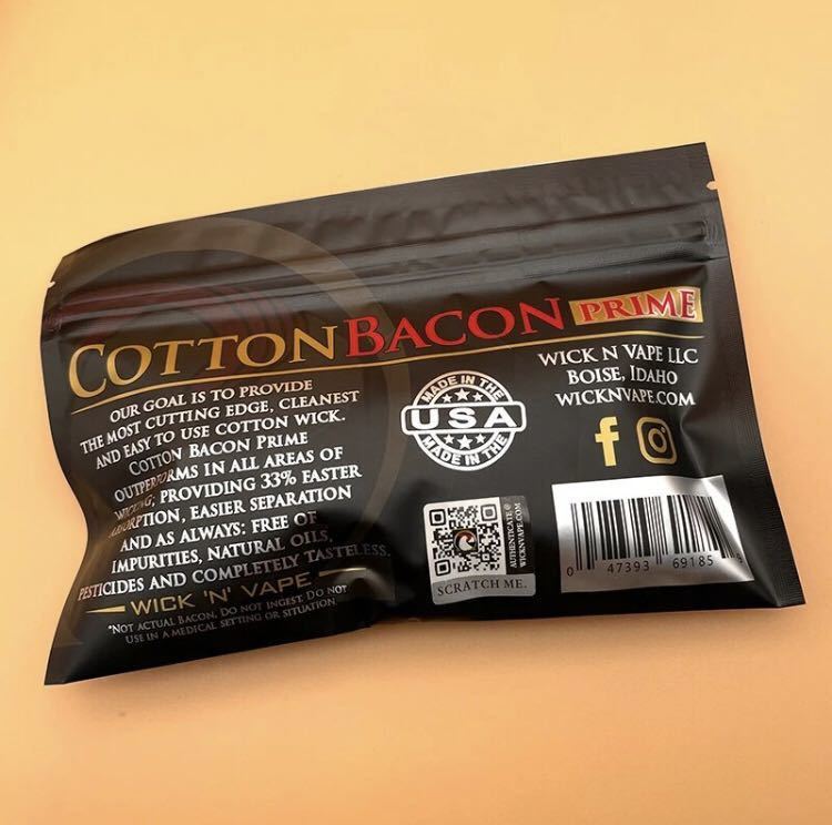 VAPE COTTON BACON PRIME 最上位ベーコンプライム5個セット_画像3