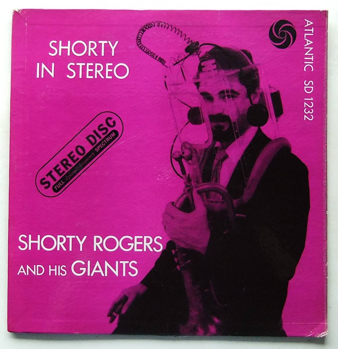 ◆ SHORTY ROGERS and His Giants / Shorty In Stereo ◆ Atlantic SD 1232 (green:dg) ◆ V_画像1