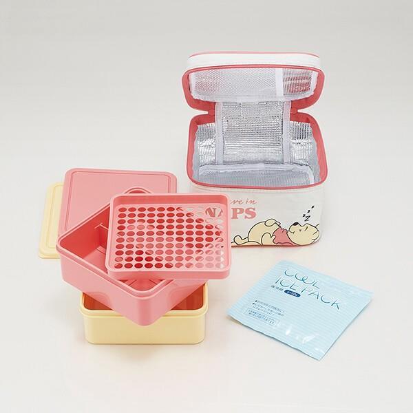 Винни Пух пикник ланч box термос сумка имеется line приятный ланч комплект охлаждающие средства есть 2.6L. коробка для завтрака Family размер Disney BOLD