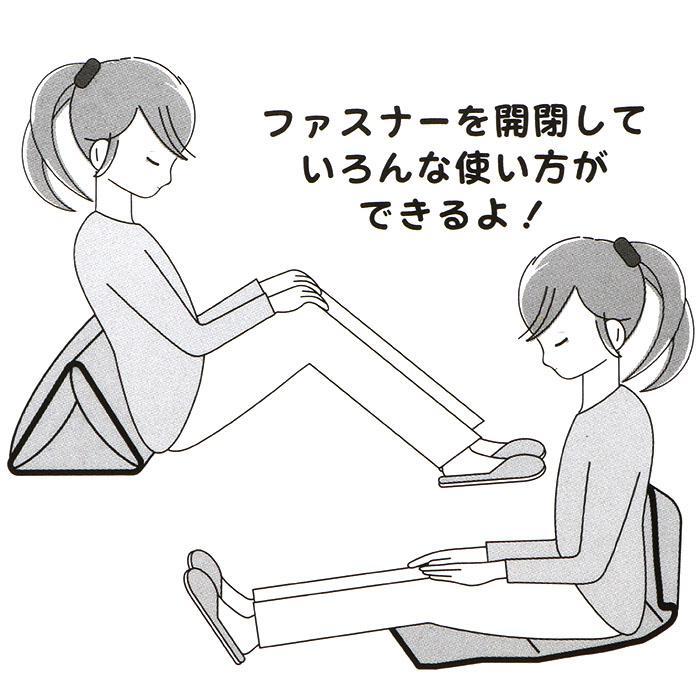 シナモロール 2WAYロングクッション 三角クッション まくら 枕 便利 可愛い サンリオ sanrio キャラクター_画像7